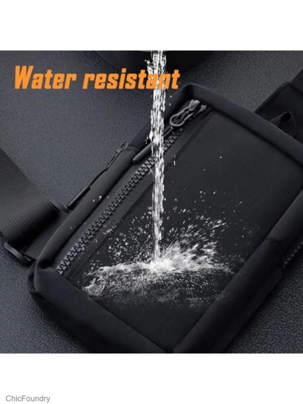 Mini Sling Bag Travel Crossbody Nylon Lightweight Hiking Unisex